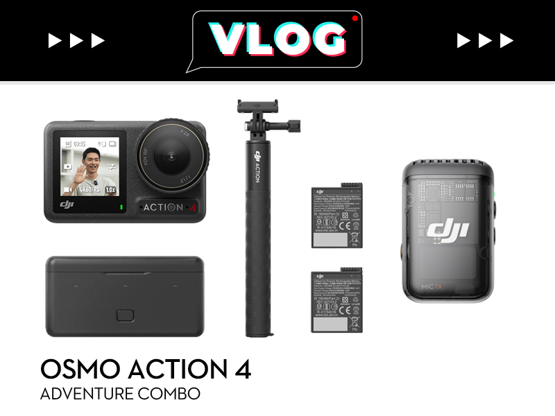 Osmo Action 4 Vlog Bundle